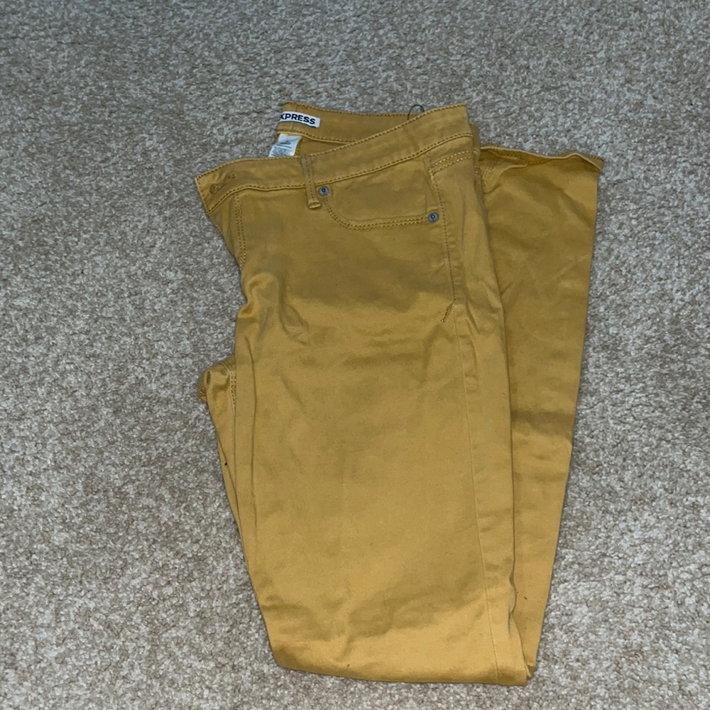 Gold express pants